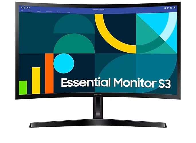 Samsung LS24D366GAUXUF Essential Monitör S3 S36GD FHD - Görsel 2