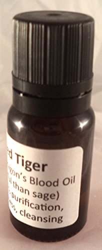 Sacred Tiger Dragon’s Blood 100% Concentrated Liquid Incense 10Ml (1/3 Oz.) #TOP6