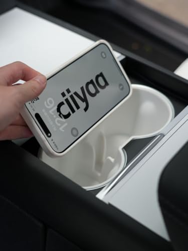 Insertos para portavasos consola central para Tesla Model Y y Model 3 miniatura 4