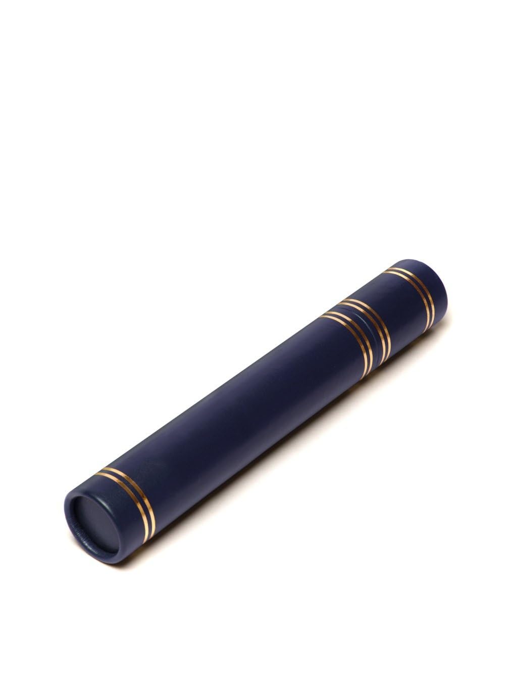 Certificate Diploma Tube, Graduation Gift, Suitable for A4 Awards, Multiple Colours, Leather Style Traditional Design (Navy)
