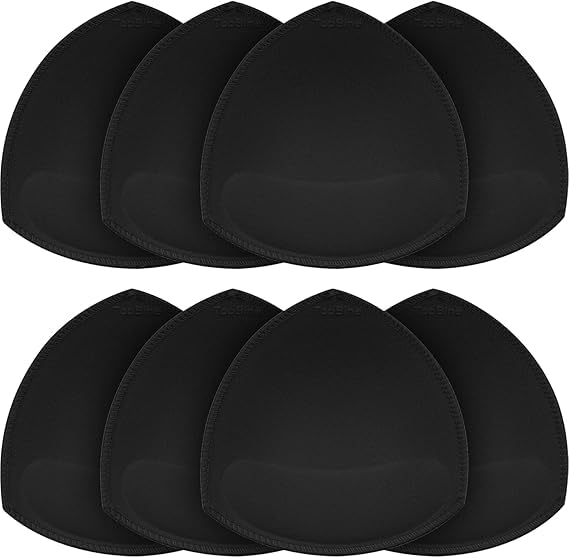 Triangle Shape Removable Sponge Bra pad Breathable Bra Push Up Bra Breast Insert Pads Breast Enhancers Shaper for Bikini Swimsuit,Yoga Bra Freesize-image-33