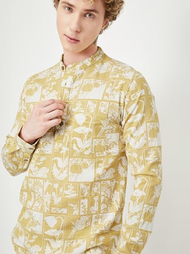 Image of Max Men's Cotton Regular Kurta