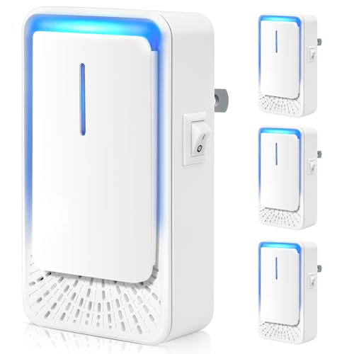 Plug In Air Ionizers - 4Pack Negative Ion Technology Air