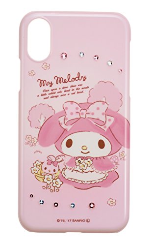 iDress iPhoneXS iPhoneX マイメロディ ジュエリー(背面) MMメルヘン iP8-SA03M