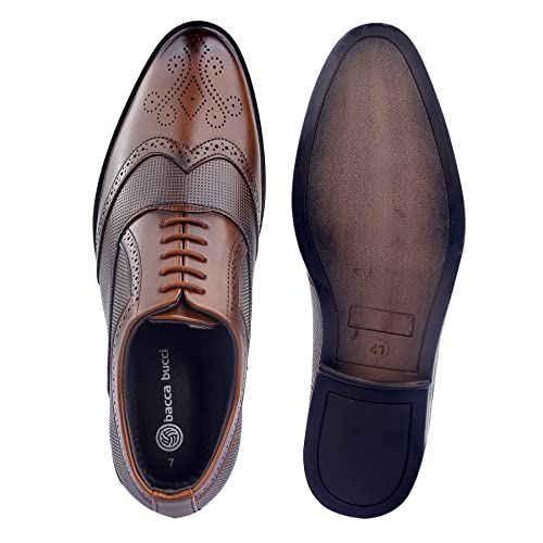 Image of Bacca Bucci Men Lace Up Formal Shoes