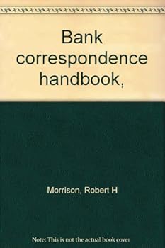 Unknown Binding Bank correspondence handbook, Book