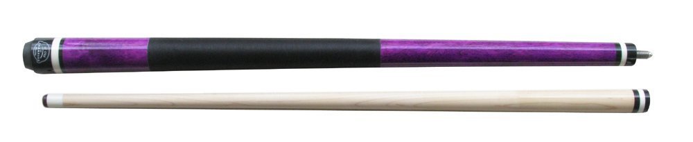 Champion ST8 Purple Pool Cue Stick - 11.75mm Tip, Purple Pool case, Cuetec Glove 19 oz