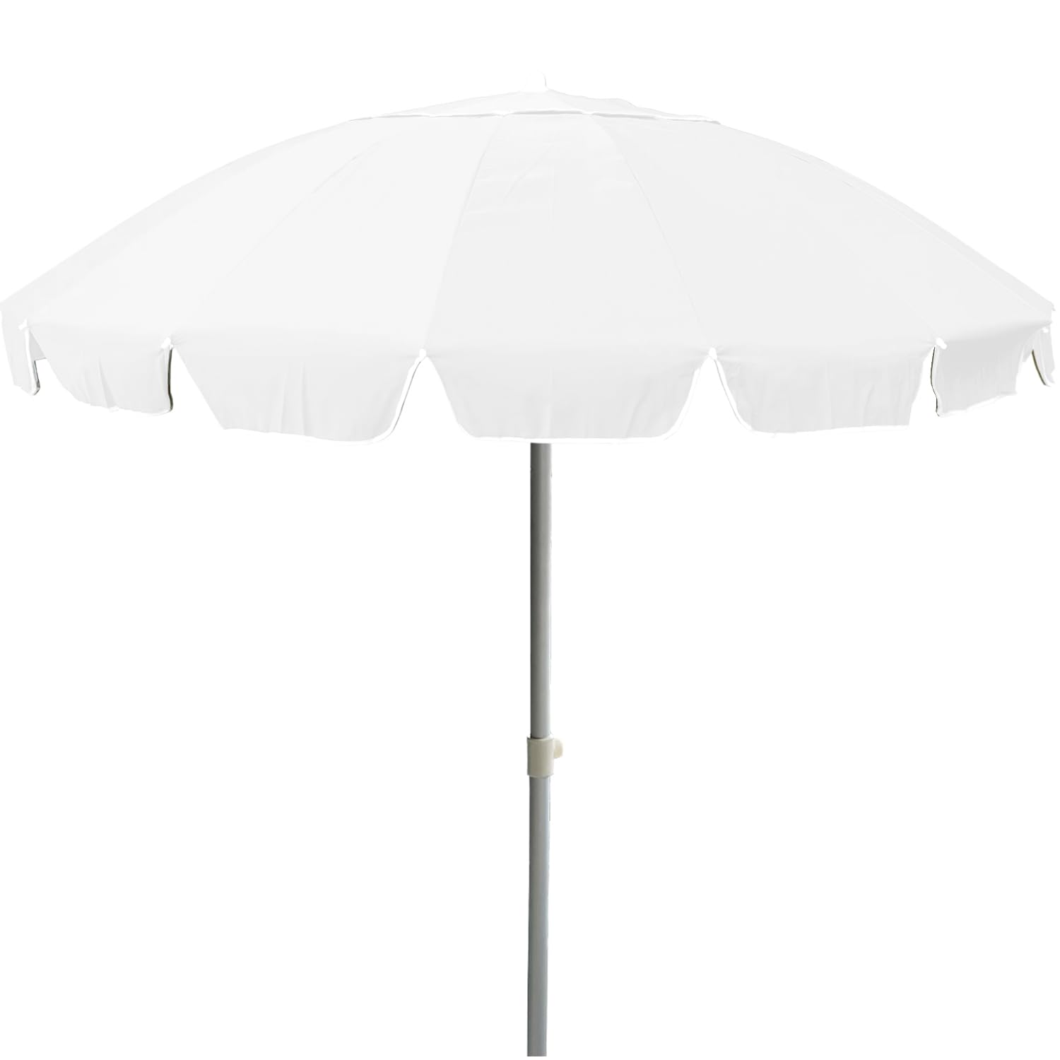 Marvin Ombrellone da Spiaggia Sunbeach Antivento Inclinabile con Borsa Portatile Mare Giardino 220cm e Palo in Alluminio