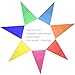 Unomor 260Feet Multicolor Pennant Banner Bunting Flags for Party Decorations, Birthday, Festivals Decorations