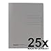 Produktbild Original Falken 25er Pack Premium Schnellhefter. Made in Germany. Aus extra starkem Colorspan-Karton für DIN A4 kaufmännische Heftung grau Hefter ideal für Büro und Schule