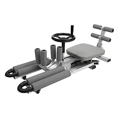 Leg Stretcher Machine for Splits, Adjustable Leg Stretching Machine for Flexibility Training, Home Gym Stretching Equipment for Dancers and Martial Arts