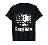 Regalo personalizado con nombre Beckham que dice 