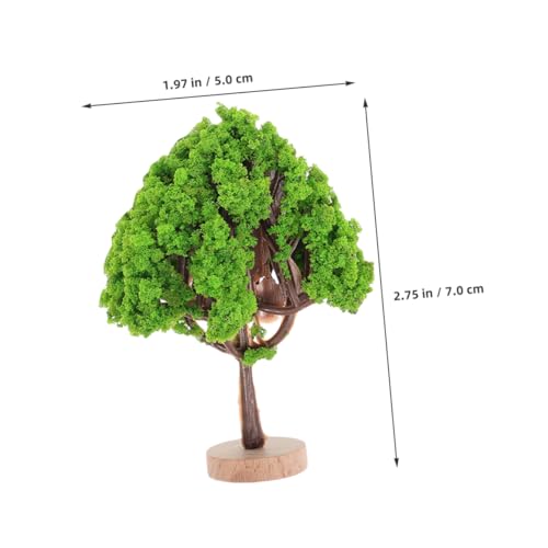 Arbres miniatures lot de 3 accessoires de construction décor train H0 - 3