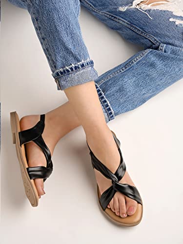 Image of Shoetopia womens Snd-137 1 Flat Sandal