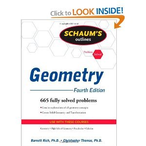 Schaum's Outline of Geometry 4th (Fourth) Edition byRich
