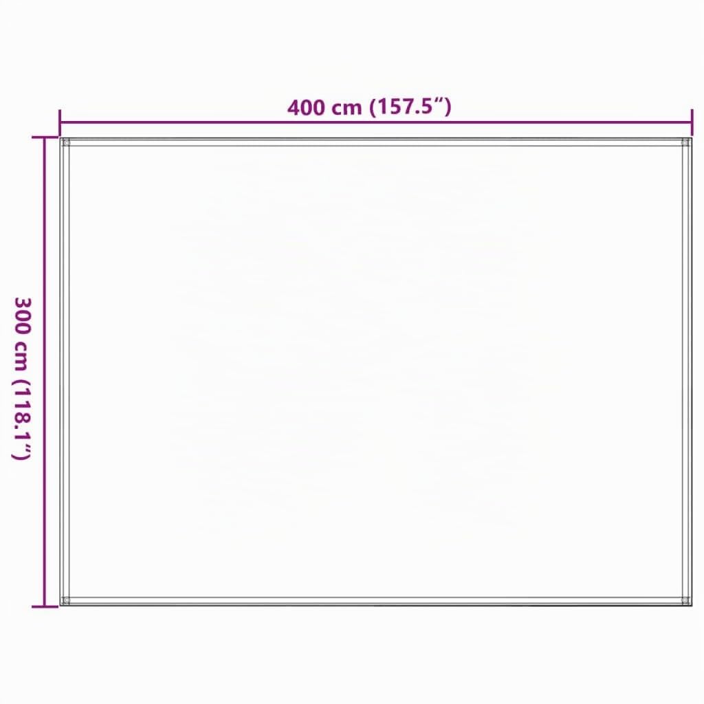 vidaXL Tapis de Tente Sable 300x400 cm PEHD, Tapis d'extérieur, Tapis de Patio, Tapis de Jardin, Tapis extérieur, Tapis de Camping