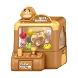 Claw Machine for Kids, Mini Vending Machine Toy Arcade Game for Girls Boys, Cute Animal Vending Machines for Kids Plush Home Small Games, Claw Machines Birthday Gift for Kids Girls Boys (C)