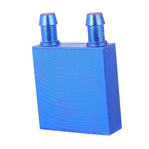 SHINEOFI Bloc de Refroidissement Aluminium pour CPU Radiateur Aqueux avec Matériel de Montage