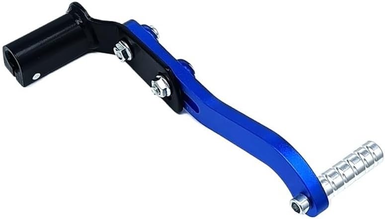 Motorcycle Start Lever Universal Adjustable CNC Aluminum Alloy Foot Kick StarterLever for Motorcycle Motocross Dirt Bike Scooter