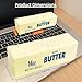 Giant Butter Squishy – Jumbo Squishy Butter Stick, Large & Mini Squeezy Butter Toy, 14oz Stress Relief Slow Rising Fun, Extra Large (14 Oz)