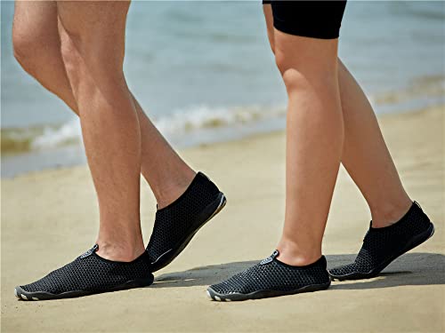 Image of Vsufim Quick-Dry Water Sports Barefoot Shoes Aqua Socks for Swim Beach Pool Surf Yoga for Women Men