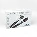ADC Otoscope/Ophthalmoscope Single Handle Diagnostic Set, Pocket Size, Xenon Lamp, 2.5V, Hard Case, Diagnostix 5110E, Black