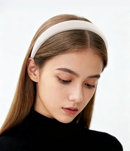 axy Haarreif mit Stoff gepolstertes Candy Colours - Wunderschön Damen Stirnband Haarschmuck Haarreiâ€¦ – Miniatur