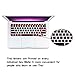 HRH Thai Silicone Keyboard Cover Skin for MacBook Air 13,for MacBook Pro 13/15/17(with or w/Out Retina Display,2015 or Older Version),for iMac Older USA Layout Keyboard Protector -Black