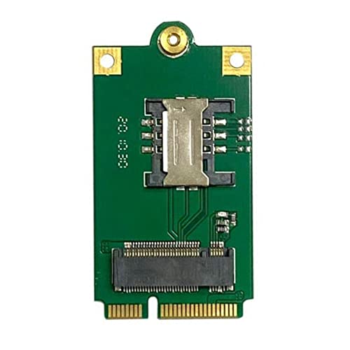 Agmoctz Adaptador 4G 5G M.2 una Pcie NGFF una Placa Adaptadora Mini Pci E con Ranura para Tarjeta SIM para L860  DW5820E DW5816E EM7455