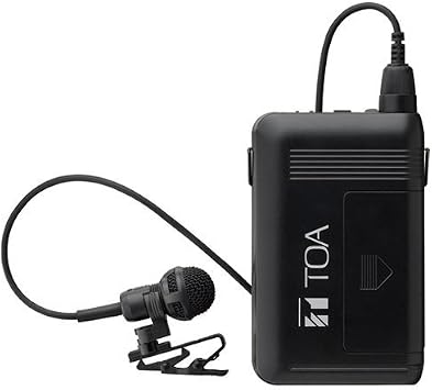 TOA WM-1320 Wireless Microphone, Tie Pin Type, 800 MHz