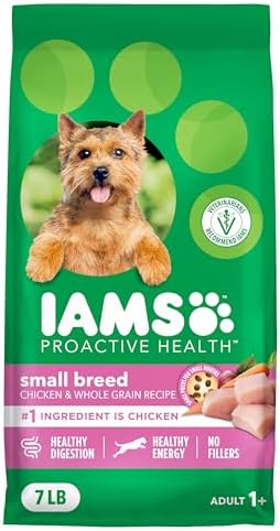 IAMS Proactive Health Small Breed Dog Food Dry with Real Chicken,...