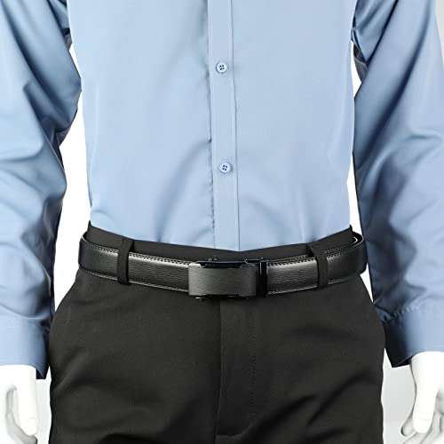 Image of Lavemi Men's Real Leather Ratchet Dress Casual Belt, Cut to Exact Fit,Elegant Gift Box