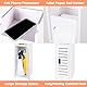 powerking Toilettenpapierhalter-Stand mit Stangen, Kleiner Badezimmer-Aufbewahrungsschrank mit Türen und Regalen, schlanker Aufbewahrungsschrank für Badezimmer-kleine Räume Eckboden