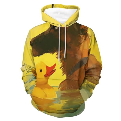 Hoodie Canard Mignon Idéal pour Vos Sorties Décontractées en Ville