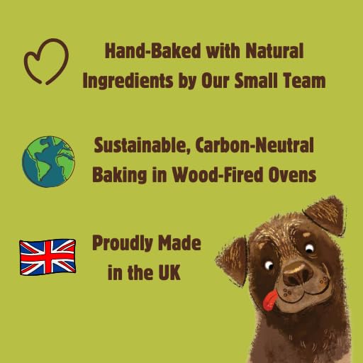 Betty Miller Wheat Free Dog Treats, Peanut Butter Mini Bones, British Baked Dog Biscuits - Image 3