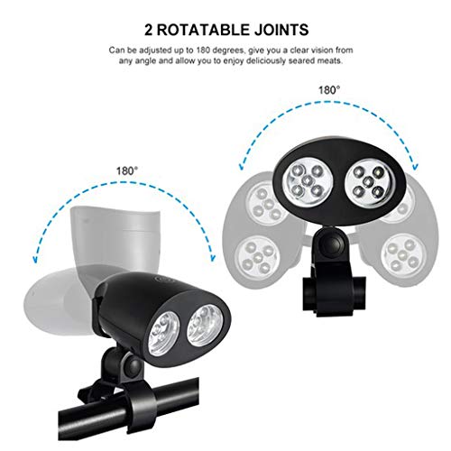 Flameer Interruptor Sensível Ao Toque BBQ Grill LED Light Kitchen Outdoor Night Light