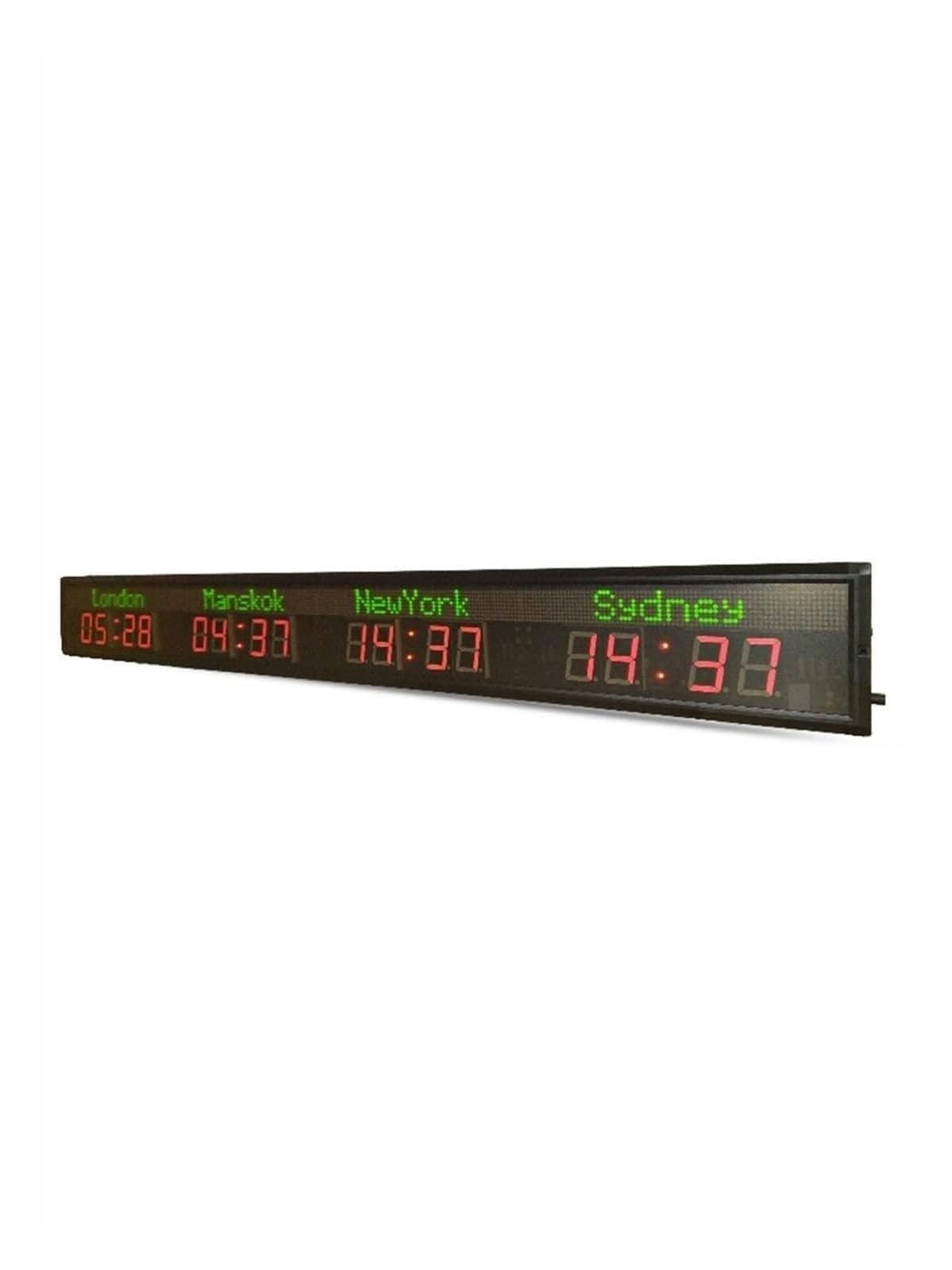 Horario del Gimnasio, Temporizador De Cuenta Regresiva del Reloj Mundial LED