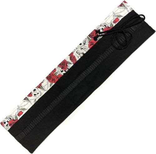 Image of Canvas Pencil Wrap Case, 48 Holes Colored Pencil Roll Holder Storage Pouch for Office (72 Holes, White 4)