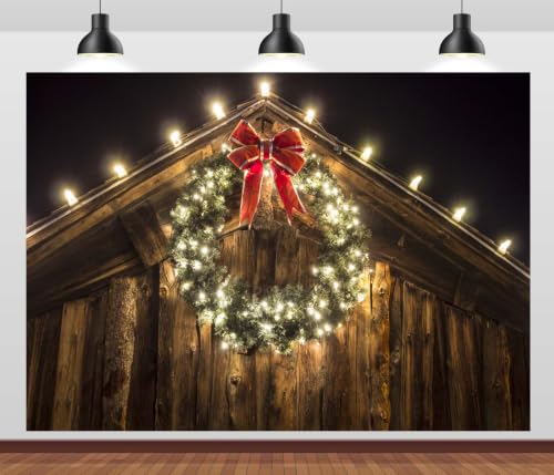 Grand arrière-Plan Photo Noël résistant aux reflets pour studio - 4