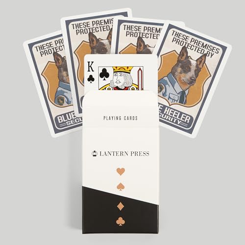 Baraja Póker Blue Heeler Security 52 Cartas miniatura 6
