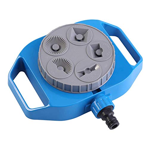 NYW-HYGJ Lawn Plants Irrigation System, Plastic Automatic Rotation Adjustable Water Sprinkler Flowers Gardening Supplies
