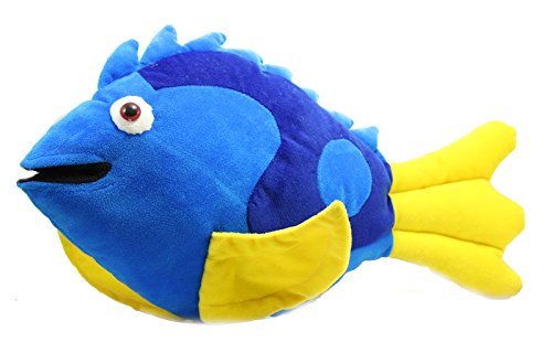 Image of Tickles Finding Whispering Waves Soft Stuffed Plush Animal Toy for Kids Boys & Girls Birthday Gifts (Color: Blue Size: 38 cm)