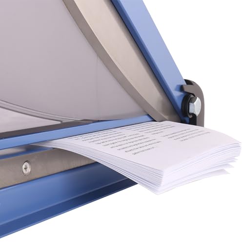 Obcinacz do papieru o dużej wytrzymałości, pojemność 40 arkuszy, rozmiar A4, z osłoną zabezpieczającą i metalową podstawą, antypoślizgowe, artykuły biurowe, domowe, artykuły biurkowe
