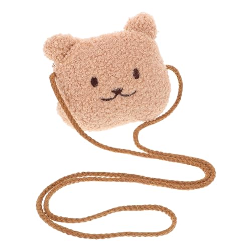 LRXIYODE Bolso Bandolera De Osito De Peluche Para Niñas Cartera Infantil Casual De Mano Monedero Suave De Animales Para Uso Diario y Actividades Al Aire LRXIYODE Bolso Bandolera De Osito De Peluche Para Niñas Cartera Infantil Casual De Mano Monedero Suave De Animales Para Uso Diario y Actividades Al Aire