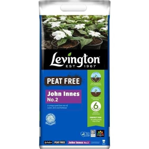 Levington Peat Free John Innes No2 Compost - 10L