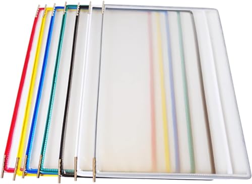 Carpeta magnética de pared A4 con 10 paneles para documentos 5