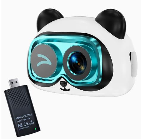 Specchio Bambini Auto, Visione Chiara, Plug and Play | Quattro modalità, ampio angolo 122°, vista stabile sul bambino posteriore, antivibrazioni, facile installazione