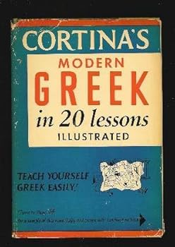 Hardcover Cortina's Modern Greek in 20 Lessons Book