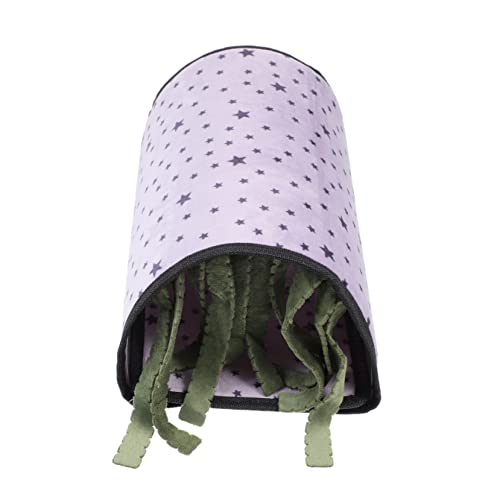 Garneck Hamster Tunnel Nest Small Pet Hideout Hiding House for Hamster Home Exploration Toy