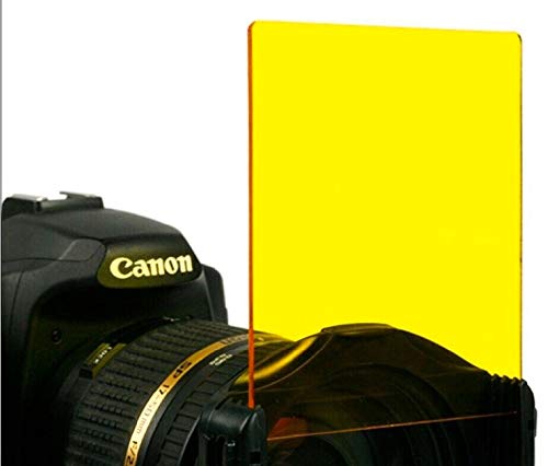 Filtre jaune Yellow P001 série P compatible avec Cokin filter square objectif lens square carré plaque type couleur series P 001
